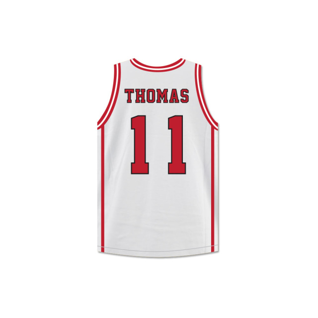 Isiah Thomas 11 St Joseph High School Red Basketball Jersey Hoop